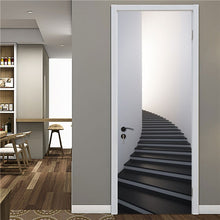 Load image into Gallery viewer, 2PCS/Set Fashion Geometric Door Sticker Wallpaper On The Door Home Decoration Self Stick Wallpaper Waterproof Renovation Poster